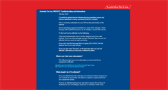 Desktop Screenshot of dnssec.australiaonline.net.au